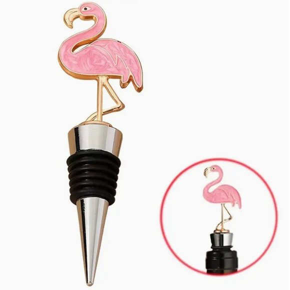 Flamingo Bottle Stopper NWT - Picture 1 of 3